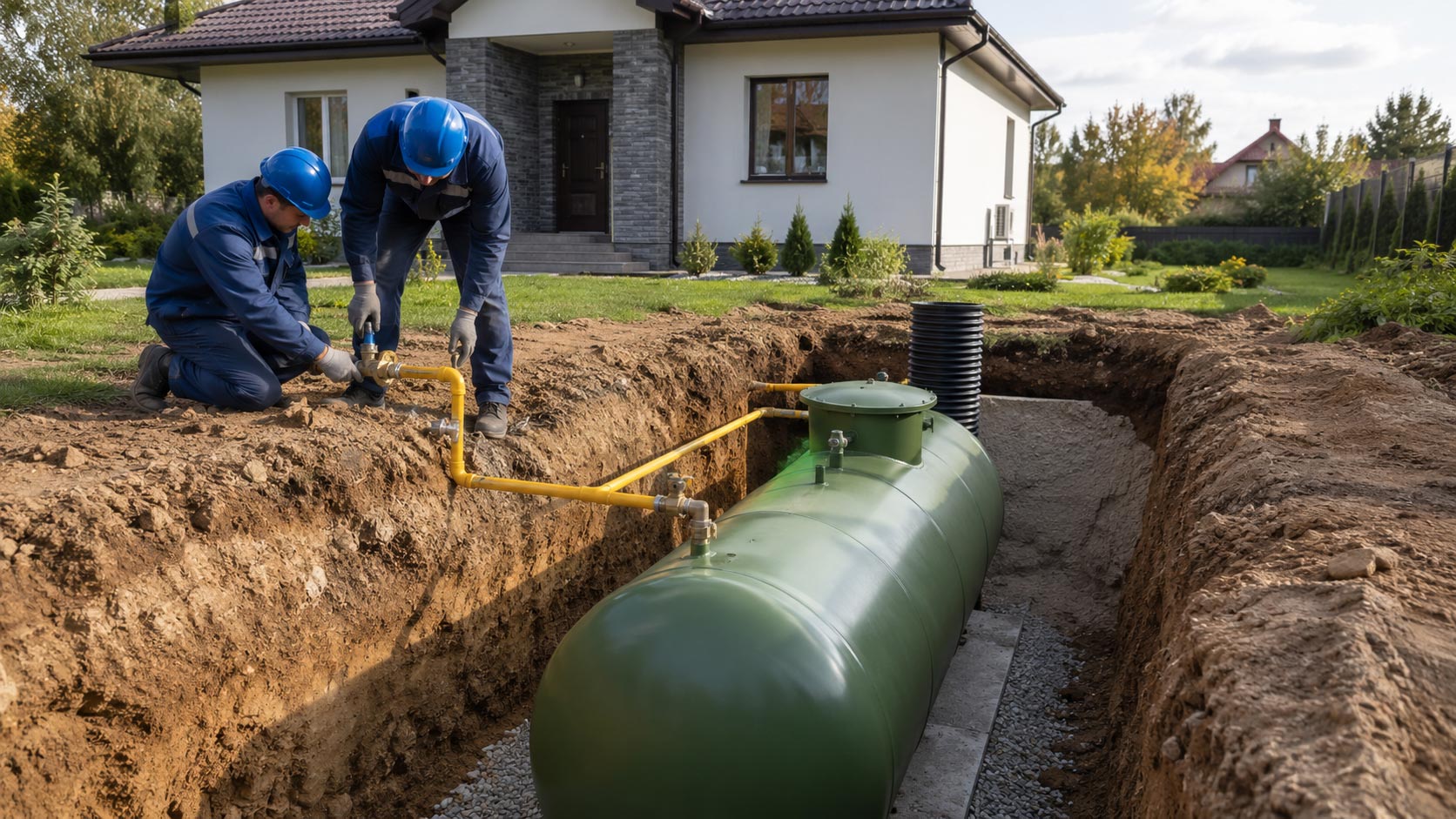Instalacje zbiornika LPG